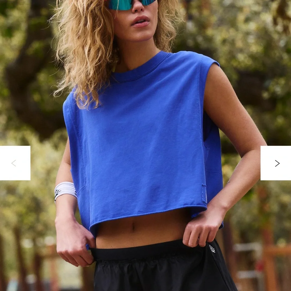 FP Movement Inspire Muscle Tank In Electric Shock Size Small NWOT - Picture 2 of 8